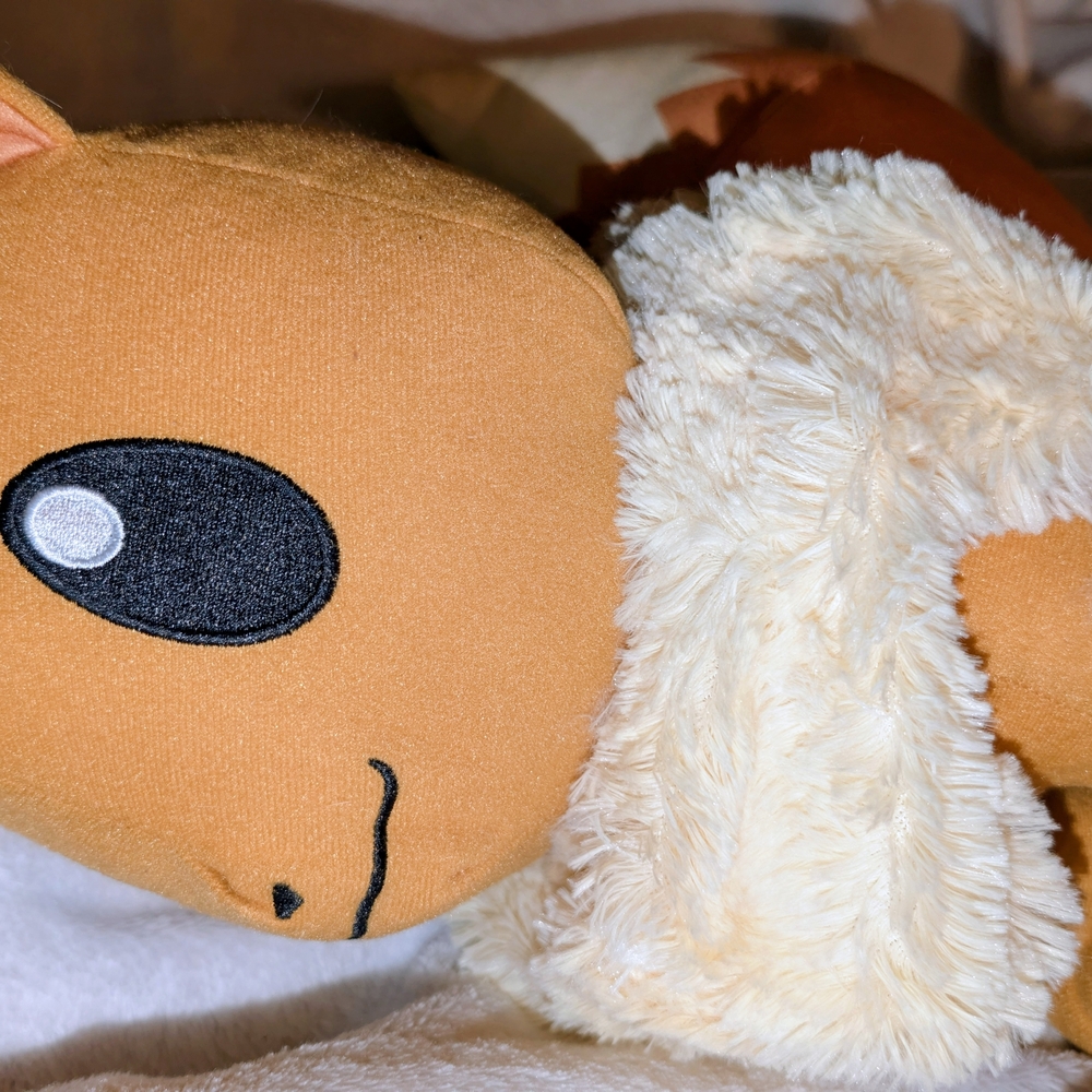 The Toy Factory Pokemon Eevee Plush Stuffed Animal Plush Toy - Picture 7 of 10